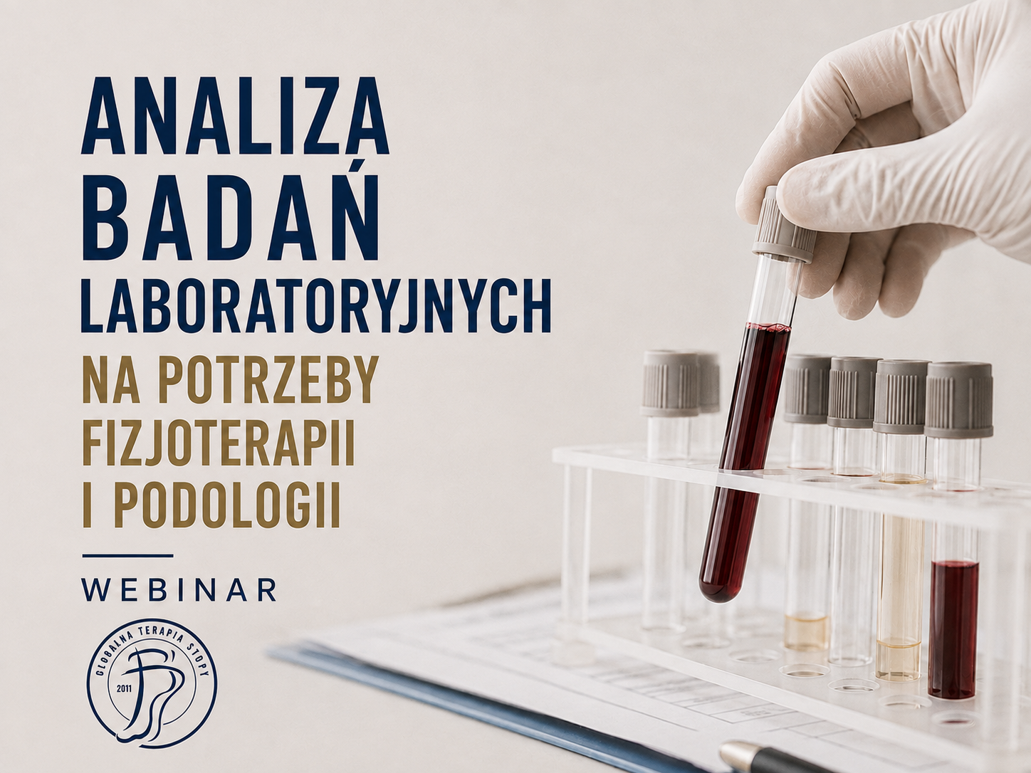 Analiza badań laboratoryjnych na potrzeby fizjoterapii i podologii